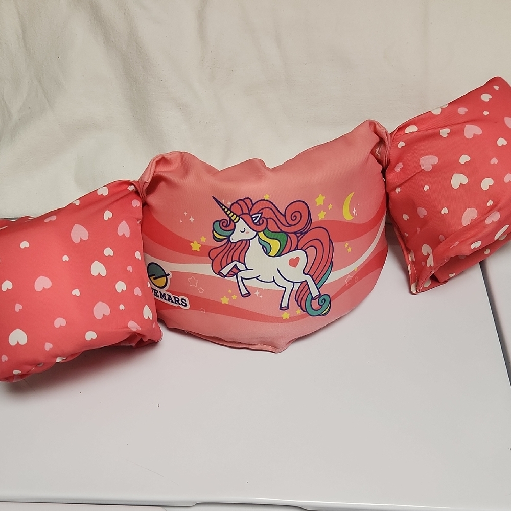 Unicorn Swim Vest for Kids - Pink